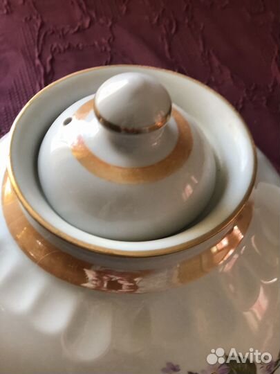 Чайник заварочный фарфоровый большой