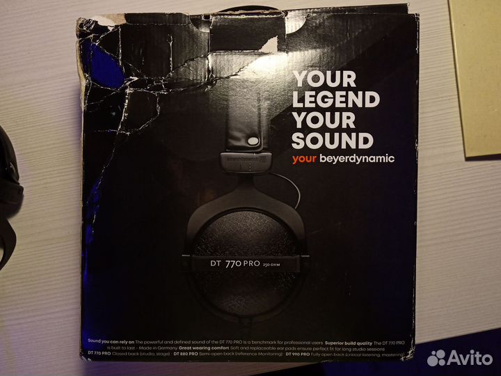 Наушники beyerdynamic dt 770 pro 250 Ohm