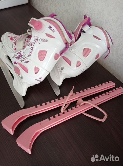 Коньки детские раздвижные 34 37