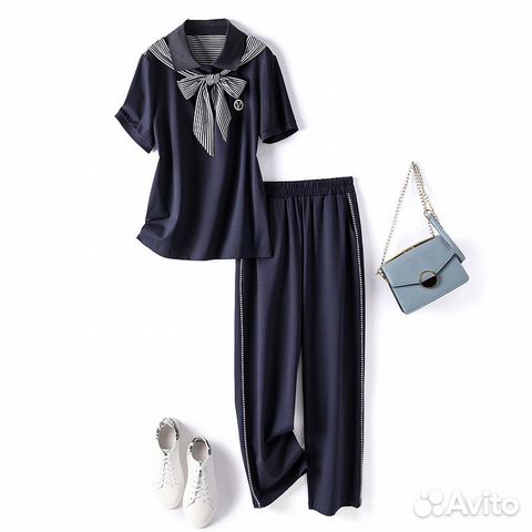 Брючный комплект вискоза новый