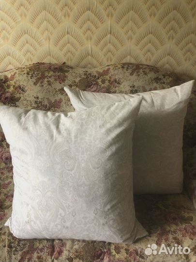 Подушки 6060 и 70х70 (гусиное перо)