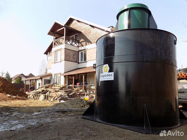 Септик для дома без откачки Евролос био 66