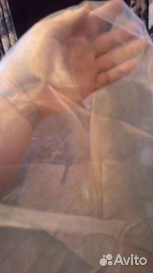 Тюль органза хамелеон 5 м ширина, 2 шт