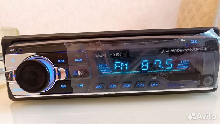 Автомагнитола 1 din с bluetooth