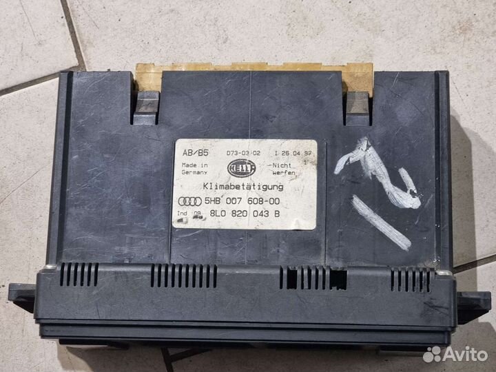 Блок управления климат-контролем Audi A4 B5, A3 8L