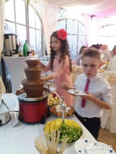 Аренда шоколадных фонтанов на Ваши мероприятиях