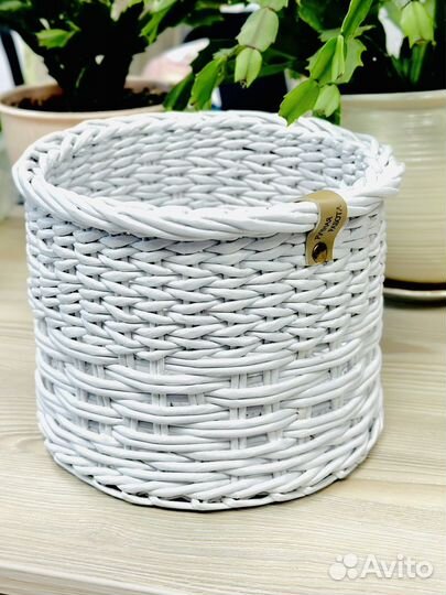 Плетеные изделия из бумажной лозы