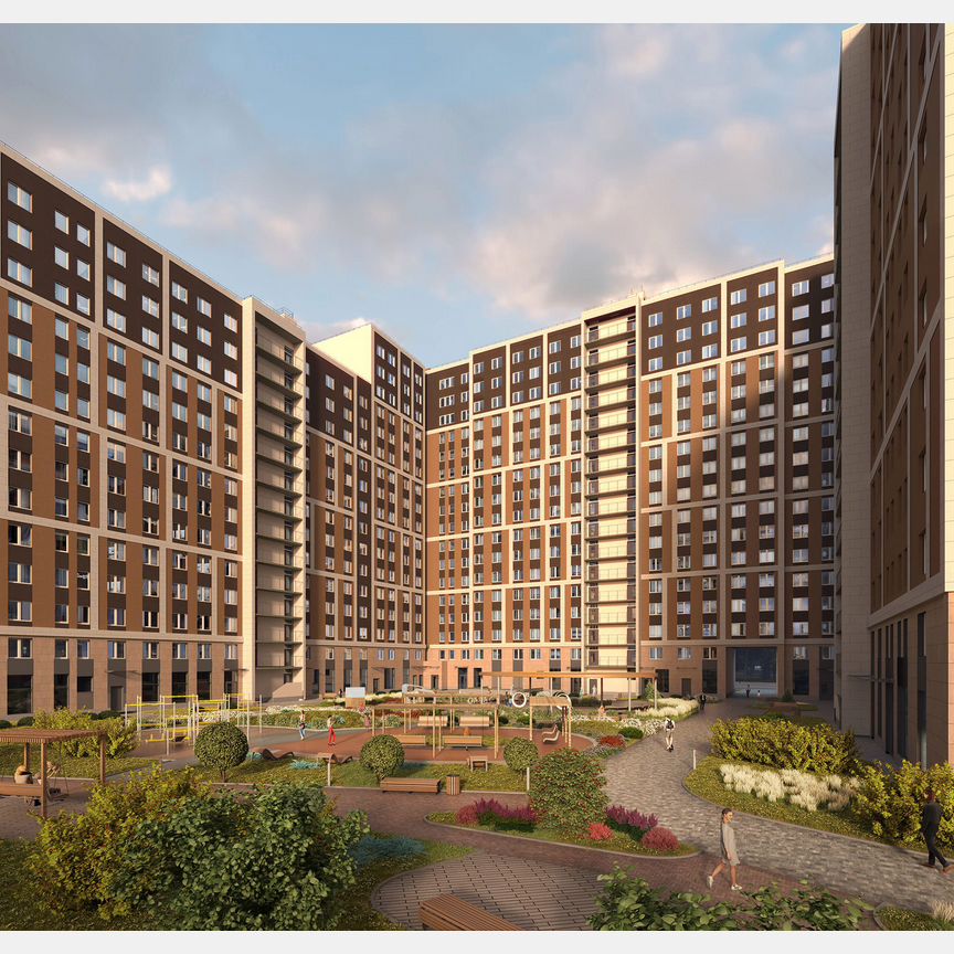 Апартаменты-студия, 19,8 м², 11/17 эт.