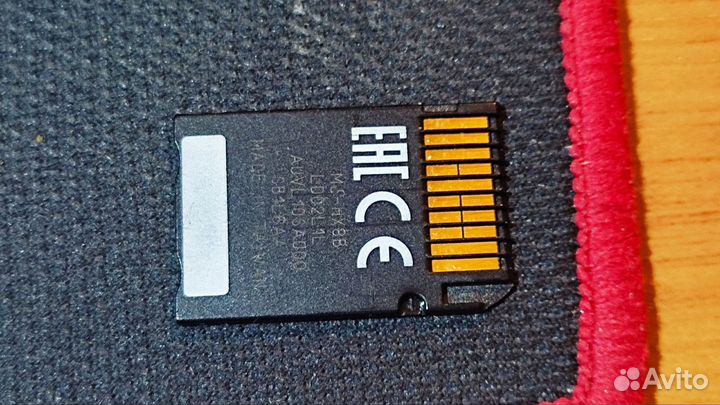 Карта памяти sony memory stick 8 гб