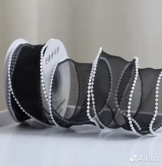 Лента из органзы для рукоделия