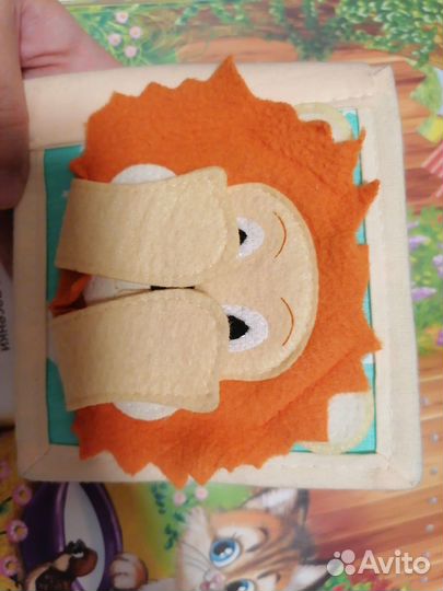 Детская книжка из фетра