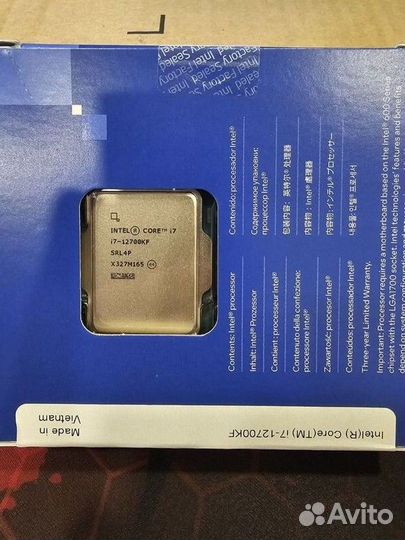 Процессор intel core i7 12700kf BOX
