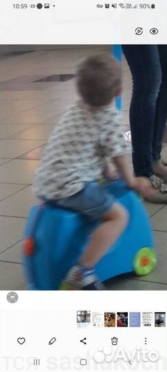 Развивающий автомобиль чемоданчик Trunki