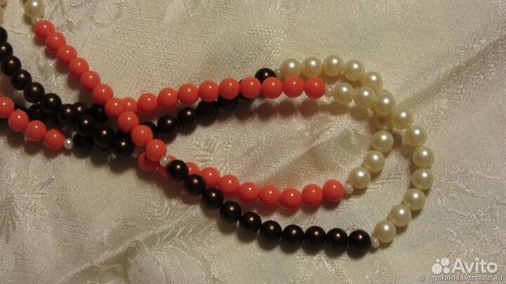 Бусы чешские времен СССР