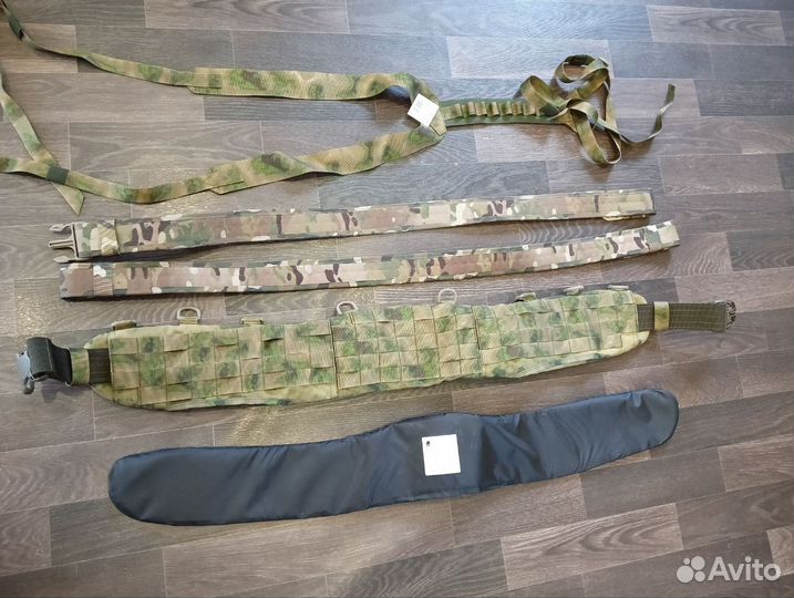Пояс с баллистической защитой бр1 воин molle ссо