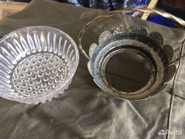 Вазочка мельхиоровая