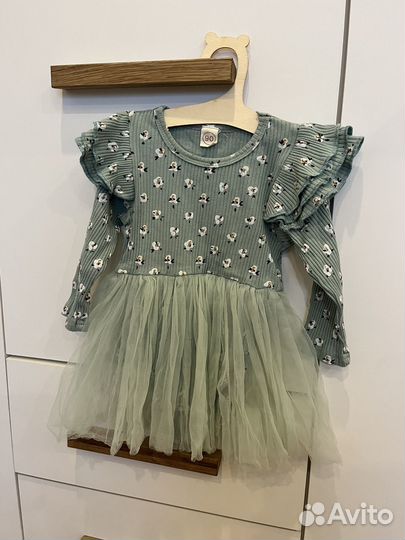 Платье-боди для девочки