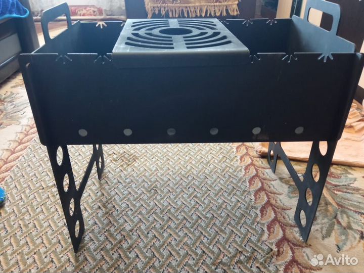 Мангал разборный 3 мм., на 8 шампуров