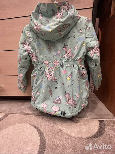 Парка для девочки весна-осень р-р 110-116