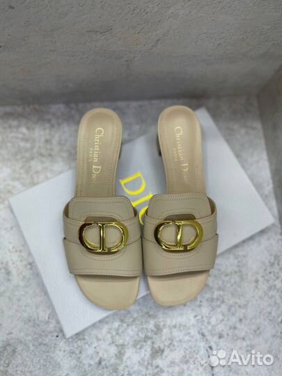 Мюли christian dior