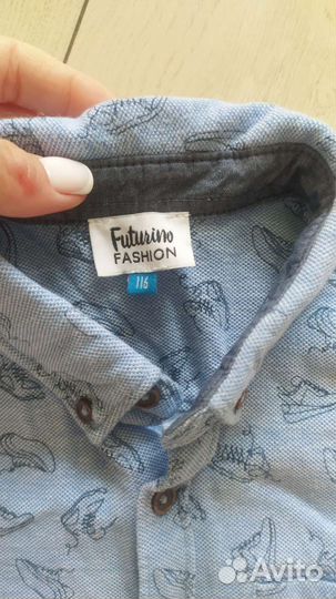 Комплект штаны + 2 рубашки Futurino 116