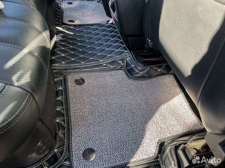Автомобильные коврики 3D экокожа