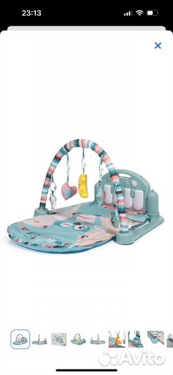 Развивающий коврик с пианино