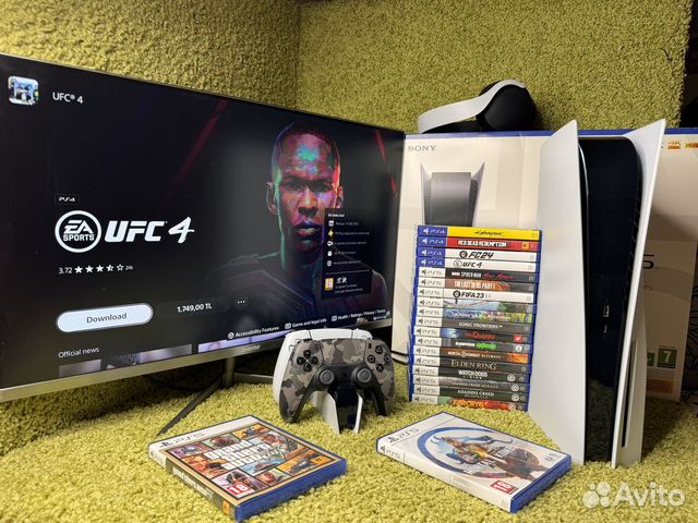 Sony PlayStation 5+много игр с дисководом купить в Екатеринбурге ...