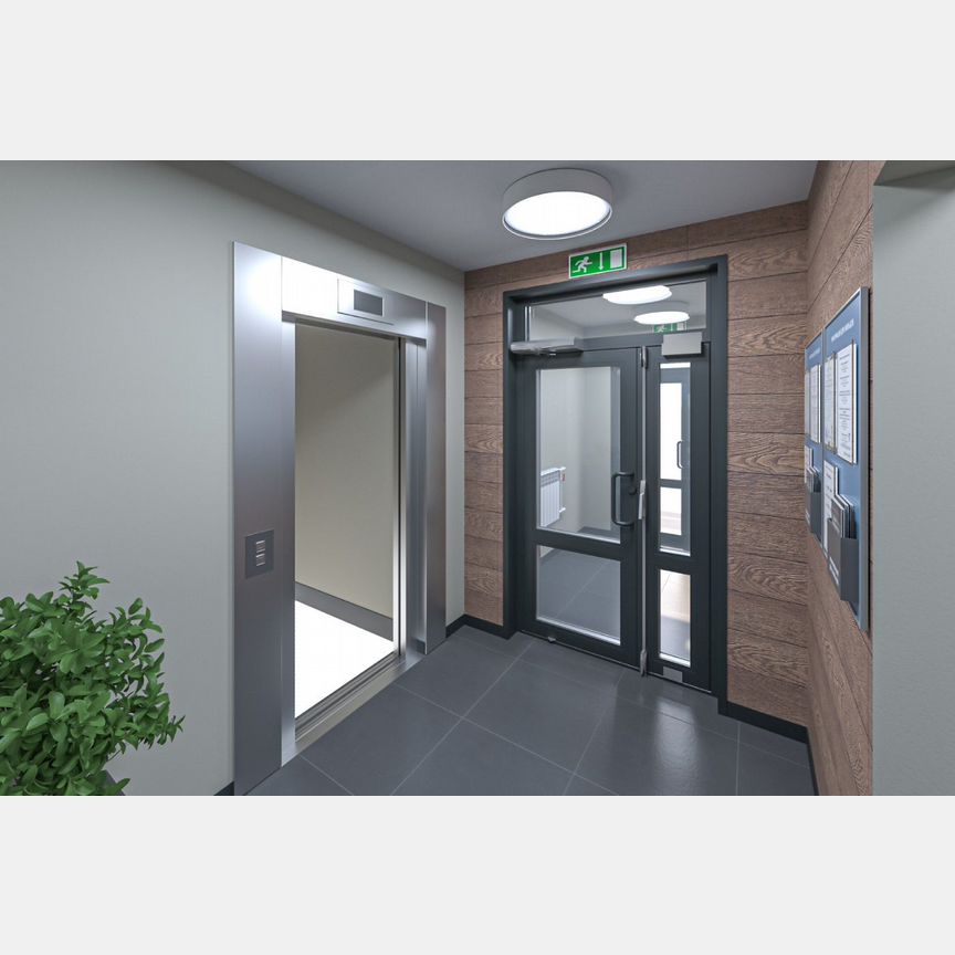 2-к. квартира, 44,8 м², 6/6 эт.