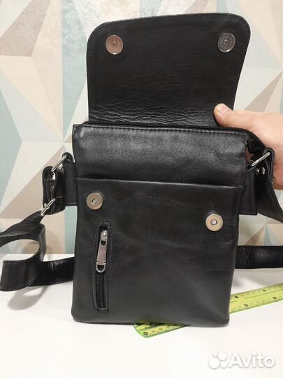 Сумка мужская натуральная кожа