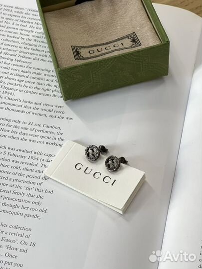 Серьги Gucci