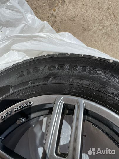 Колеса в сборе r16 зимние с нивы