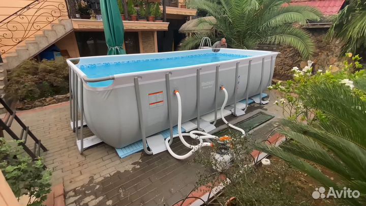 Огромный Каркасный Бассейн 488Х244Х122