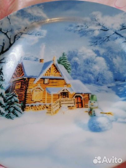 Тарелка декоративная 