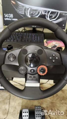 Logitech driving force gt 900 + педали купить в Магнитогорске с ...
