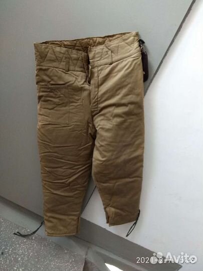 Штаны ватные,новые, военные, СССР