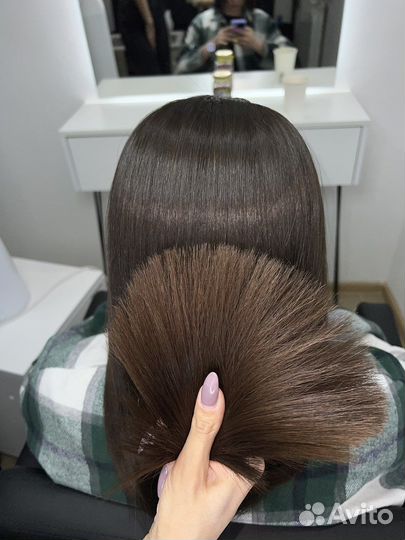 Кератиновое выпрямление ботокс нано полировка