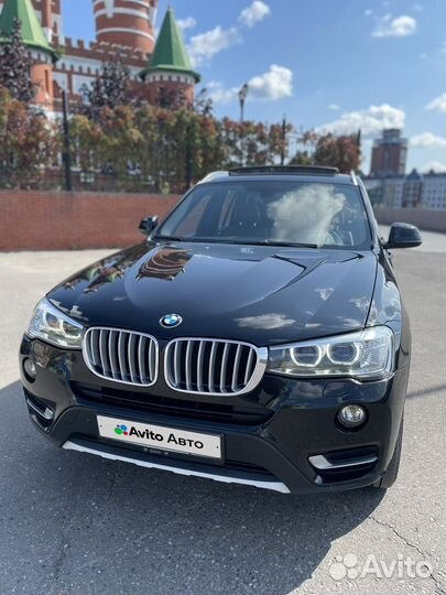 BMW X3 2.0 AT, 2016, 237 000 км