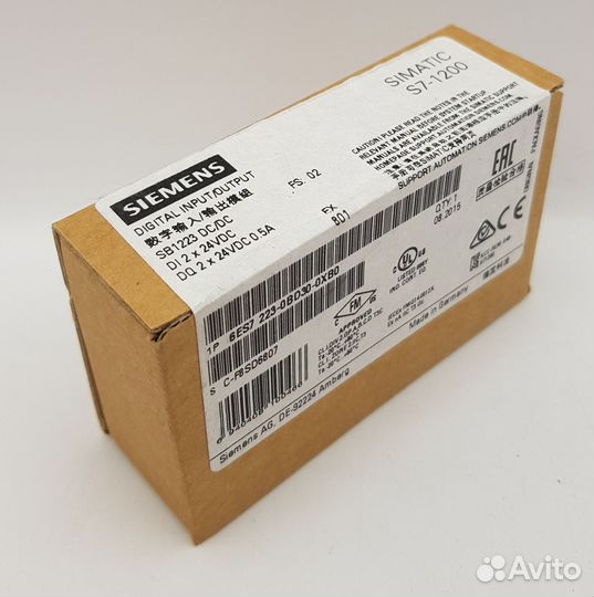 6ES7223-0BD30-0XB0 модуль дискретного I/O S7-1200