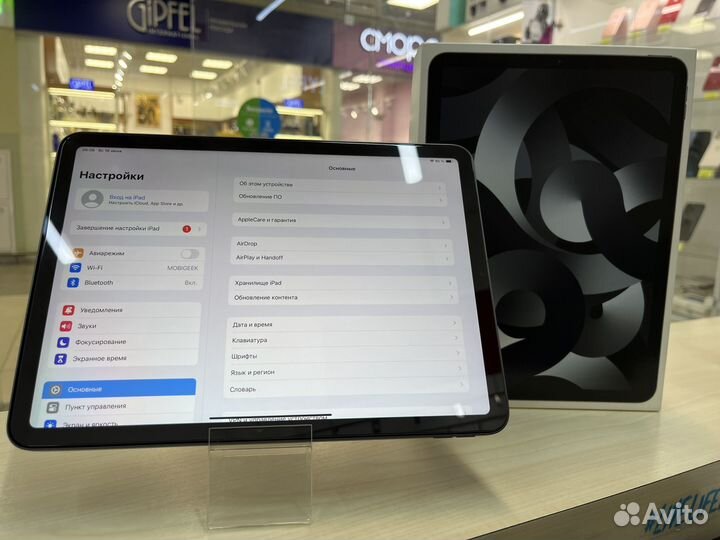 iPad air 5 64gb wifi space grey б/у в Ленте