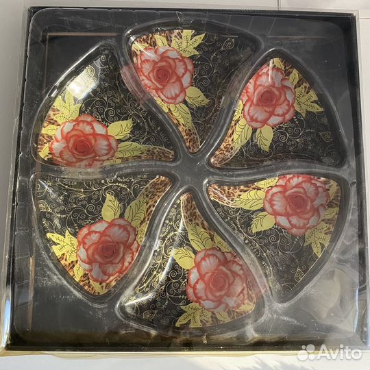 Подарочный набор тарелочки и блюдо