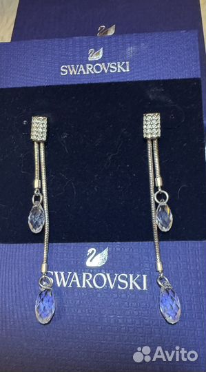 Swarovski серьги