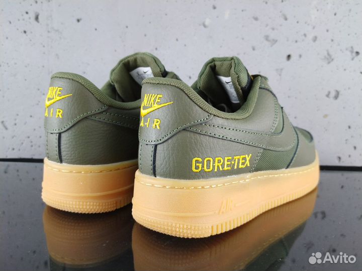 Кроссовки Nike Air Force 1 Gore-Tex Green