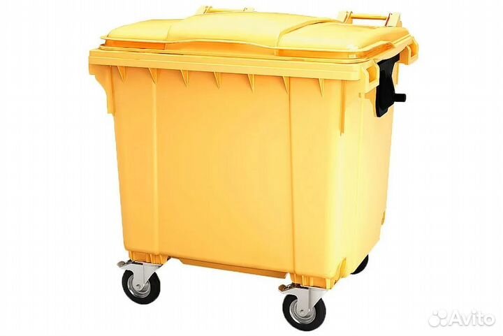 Евро контейнер для мусора 1 100л