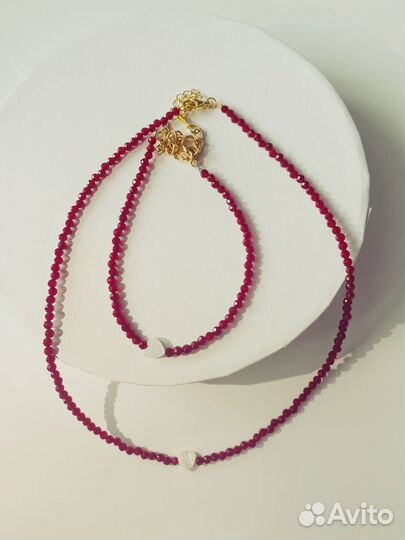 Чокер из натуральных камней