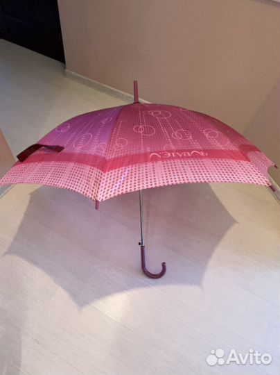 Зонты трости розовый белый оранжевый черный