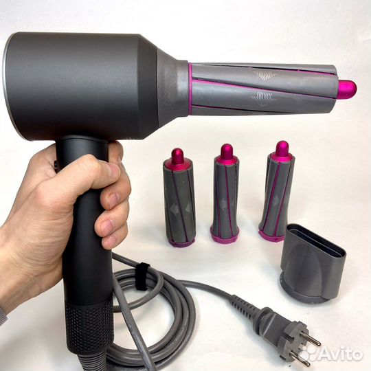 Dyson Фен Стайлер Серебро