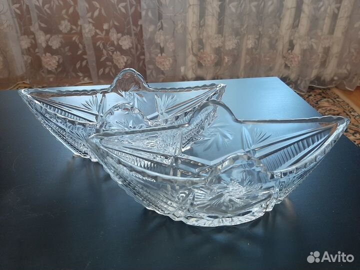 Салатник хрустальный 