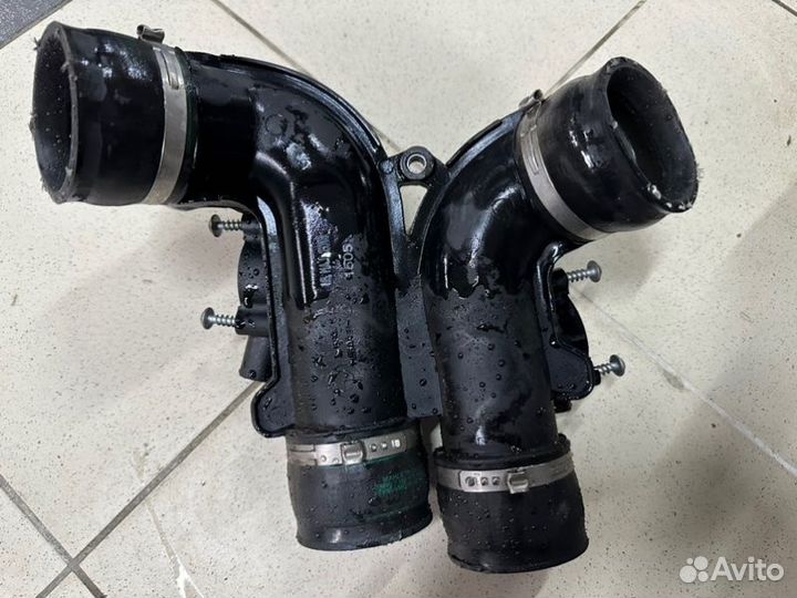 Воздуховод турбин Bmw X6M E71 S63 4.4I 2013