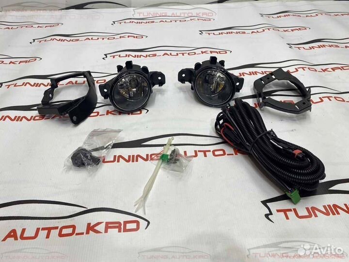 Установочный комплект туманок Nissan Juke 2м J8991